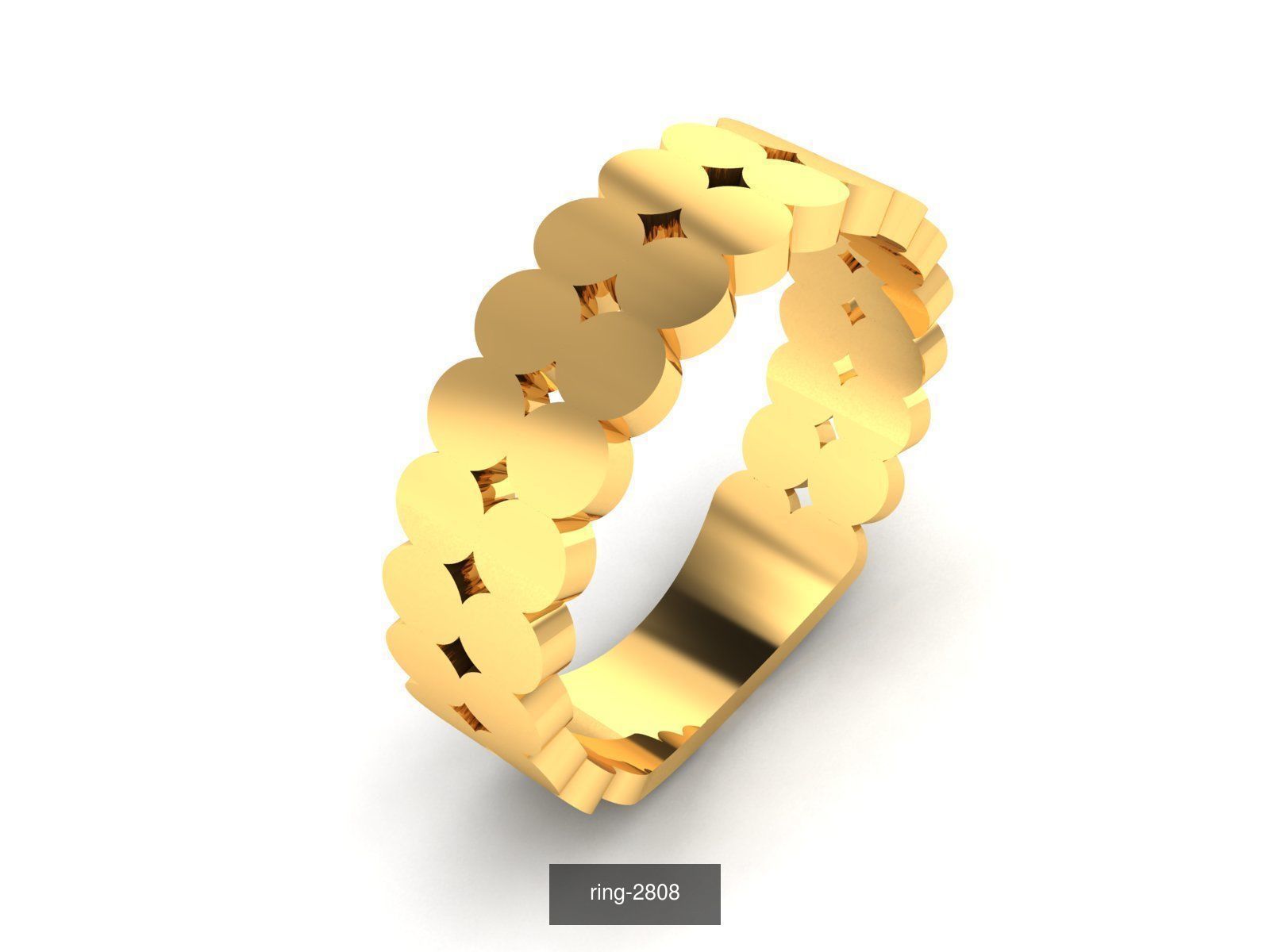207 BAND RING 3D Model Collection_123