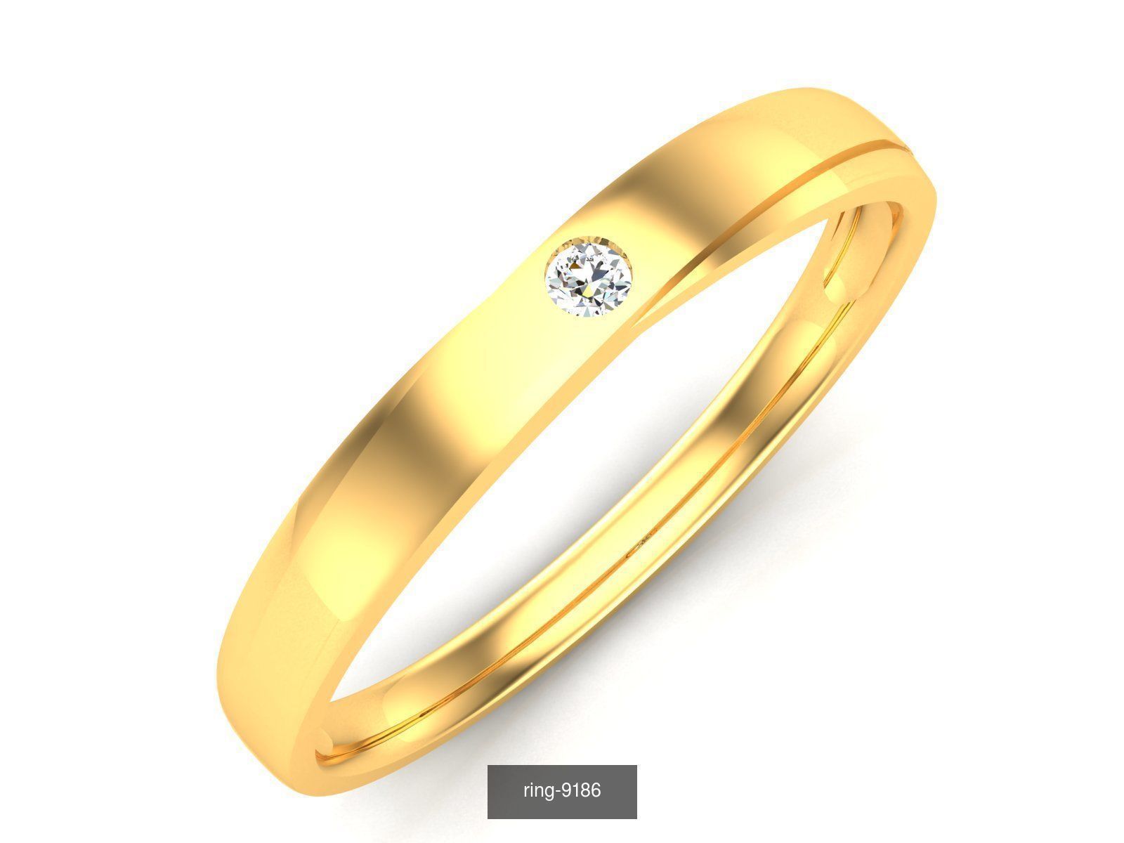 207 BAND RING 3D Model Collection_35
