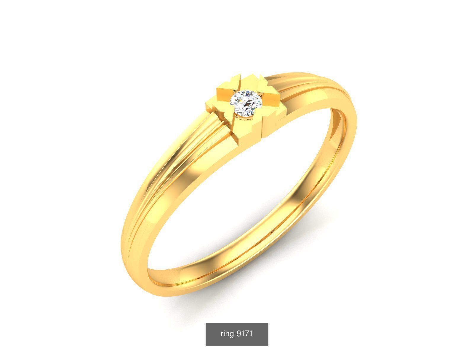 207 BAND RING 3D Model Collection_41