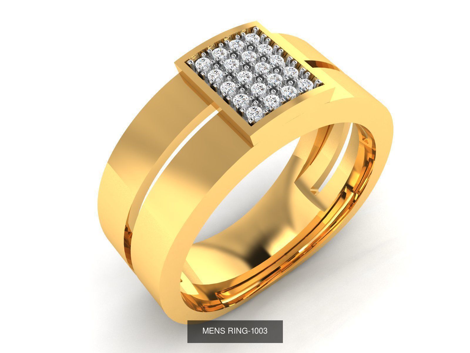 207 BAND RING 3D Model Collection_108