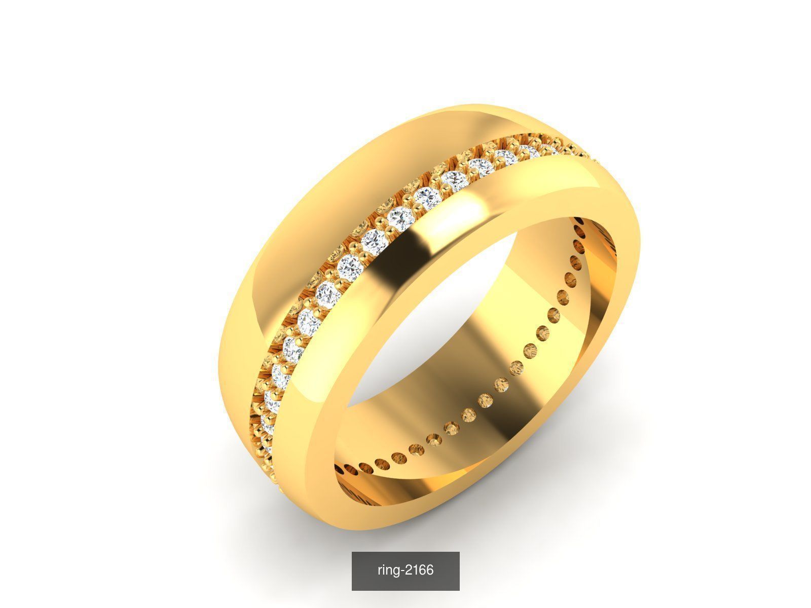 207 BAND RING 3D Model Collection_134
