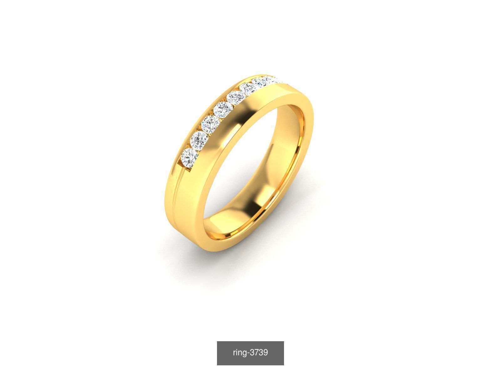 207 BAND RING 3D Model Collection_152