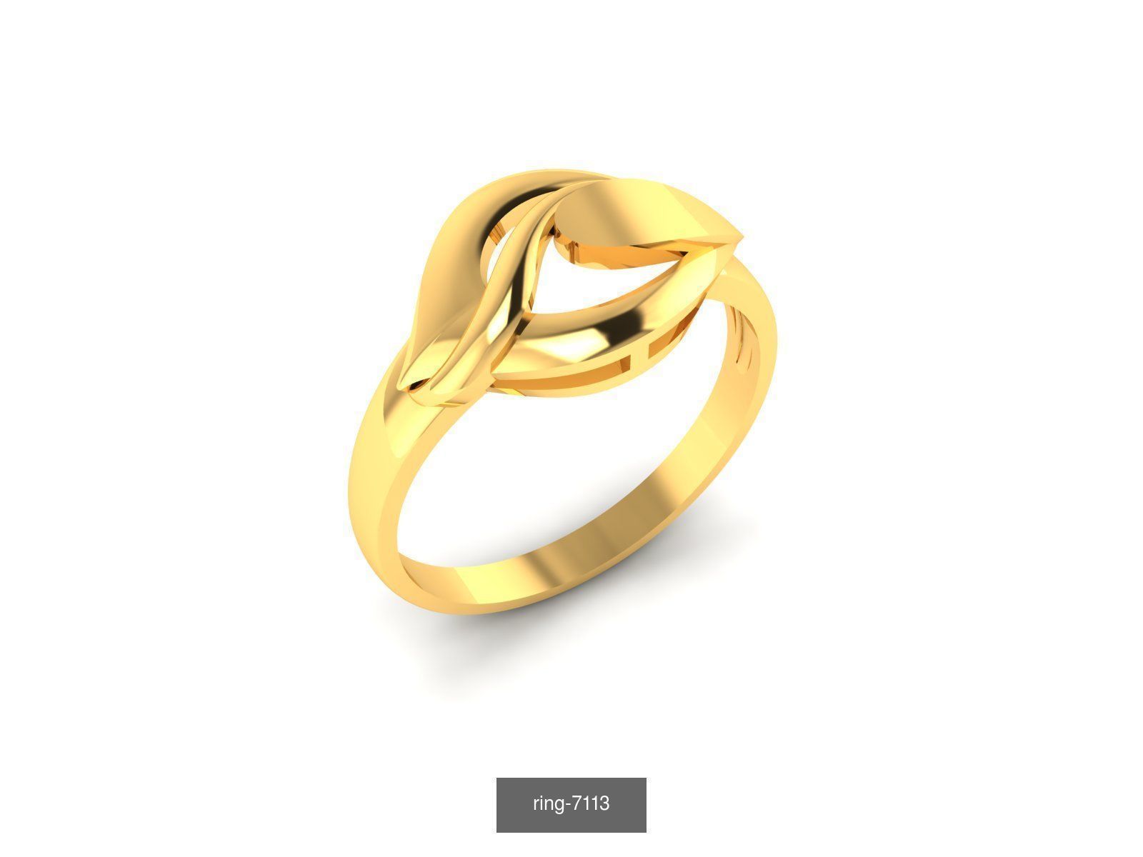 207 BAND RING 3D Model Collection_138