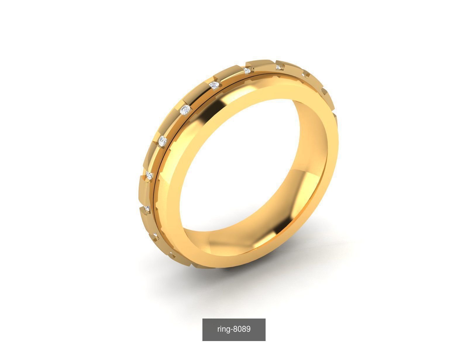 207 BAND RING 3D Model Collection_165