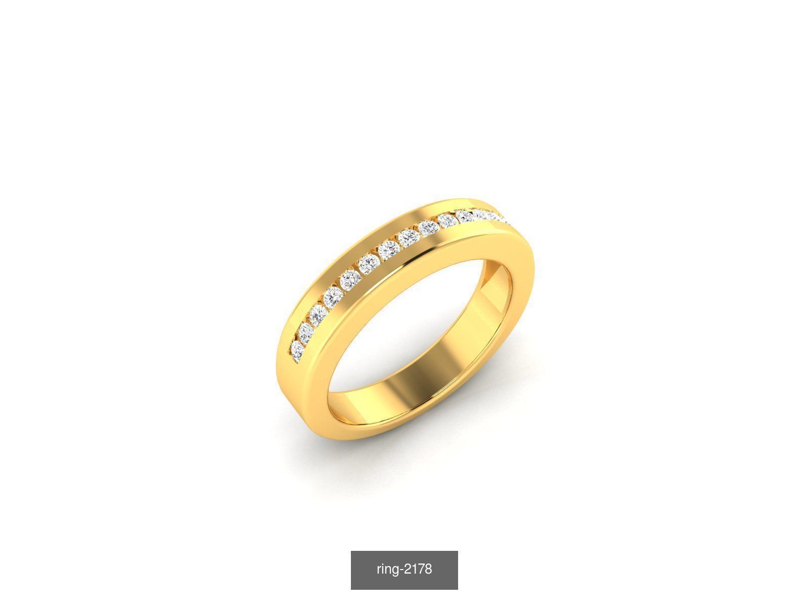 207 BAND RING 3D Model Collection_132