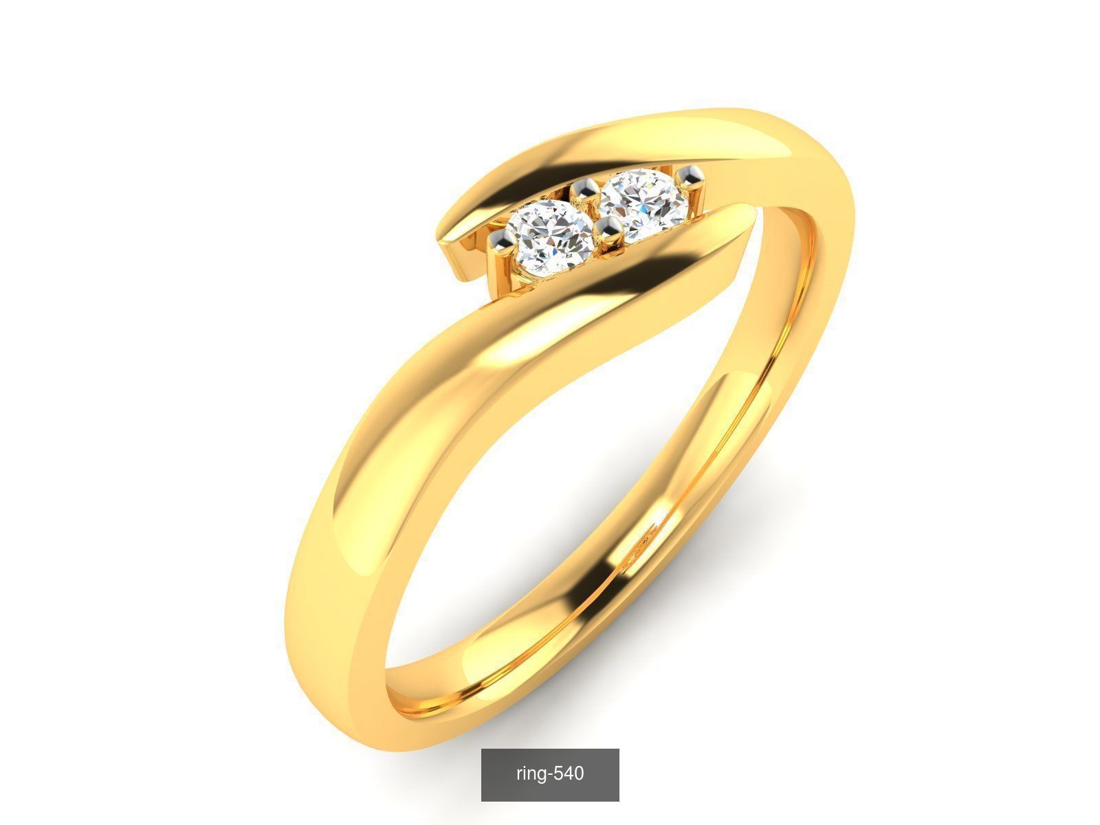 207 BAND RING 3D Model Collection_58