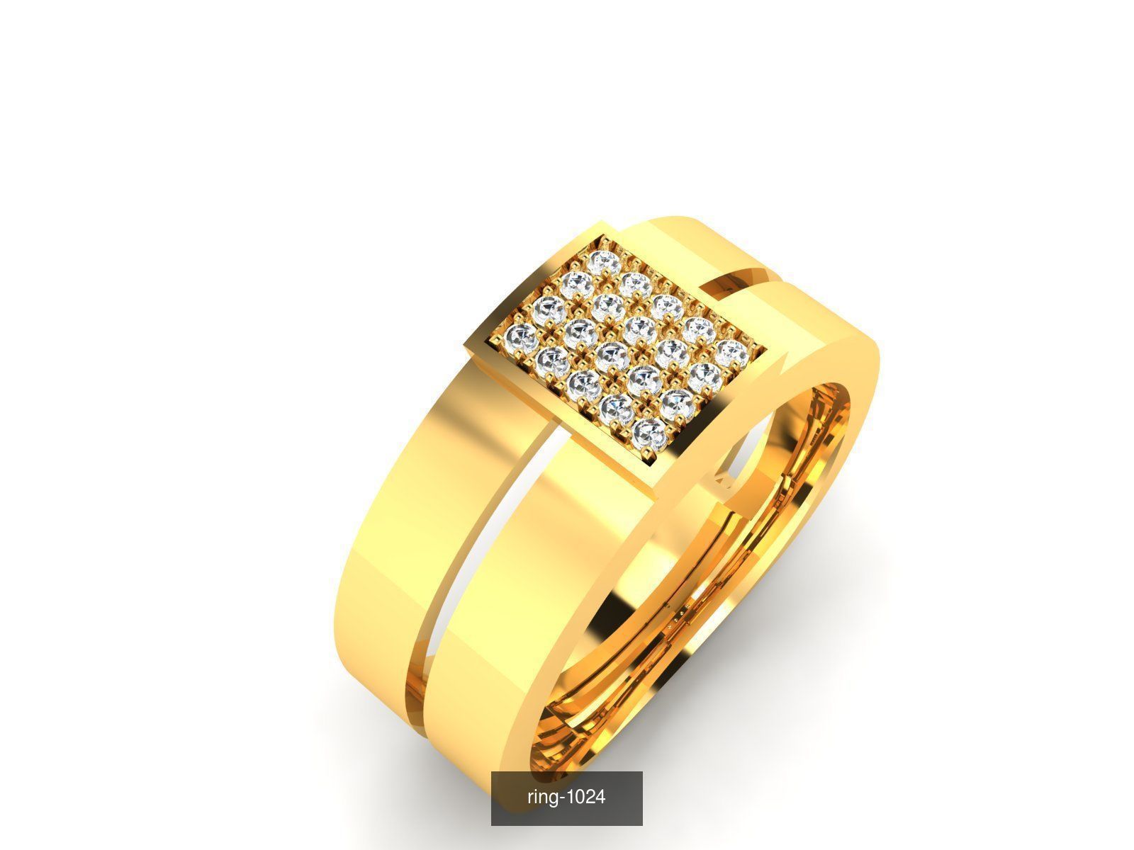207 BAND RING 3D Model Collection_105