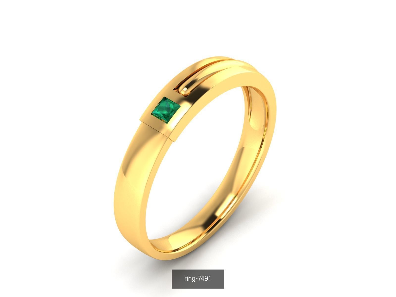 207 BAND RING 3D Model Collection_181