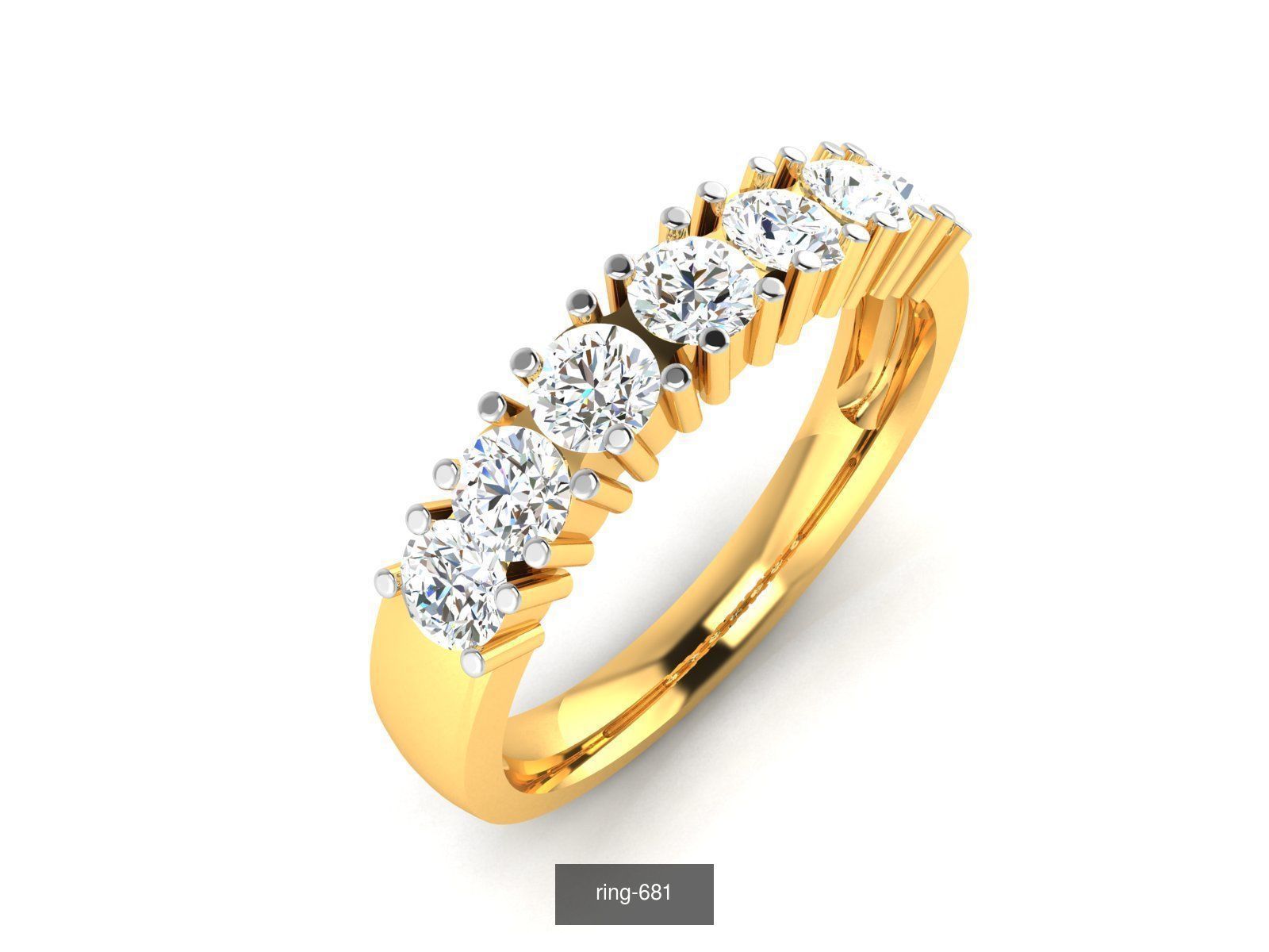 207 BAND RING 3D Model Collection_54