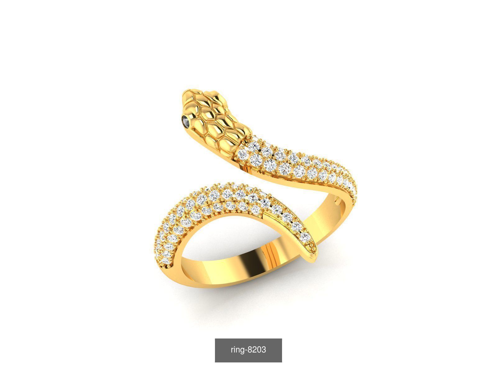 207 BAND RING 3D Model Collection_157