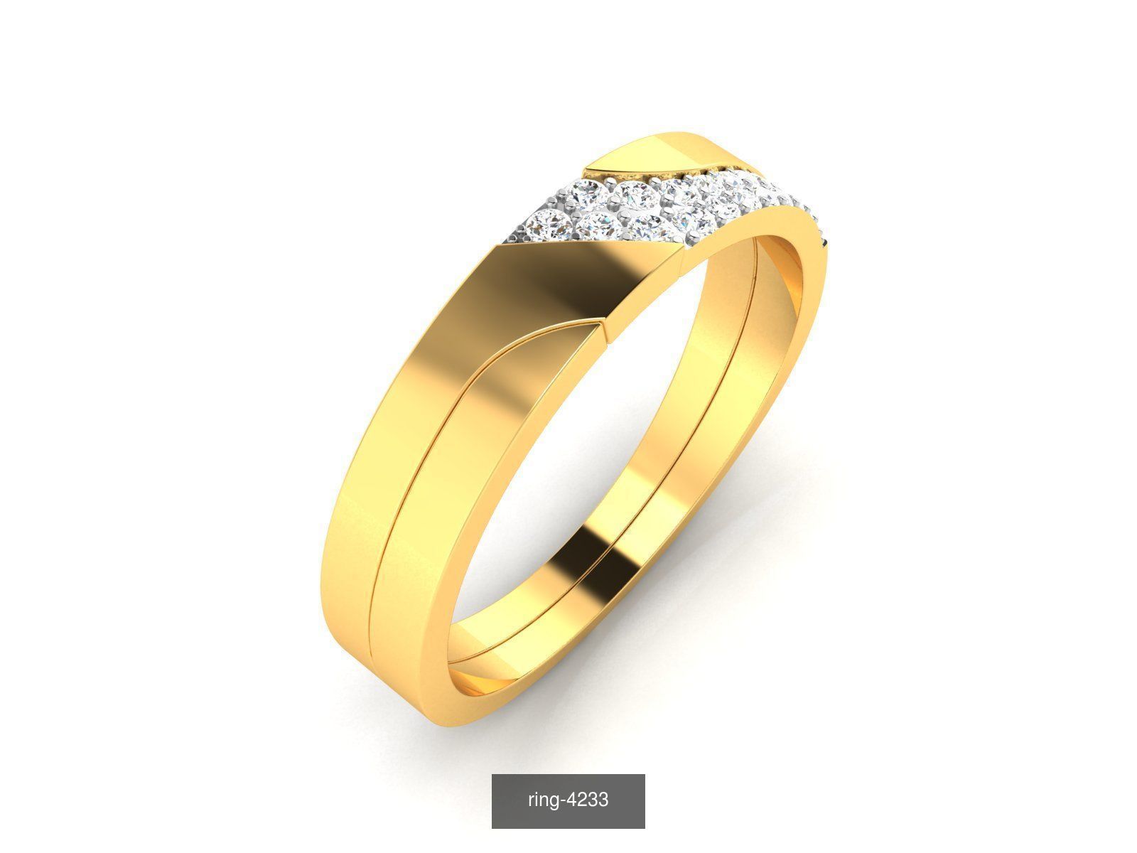 207 BAND RING 3D Model Collection_147
