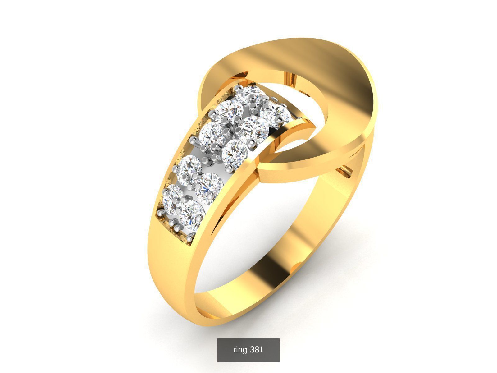 207 BAND RING 3D Model Collection_68