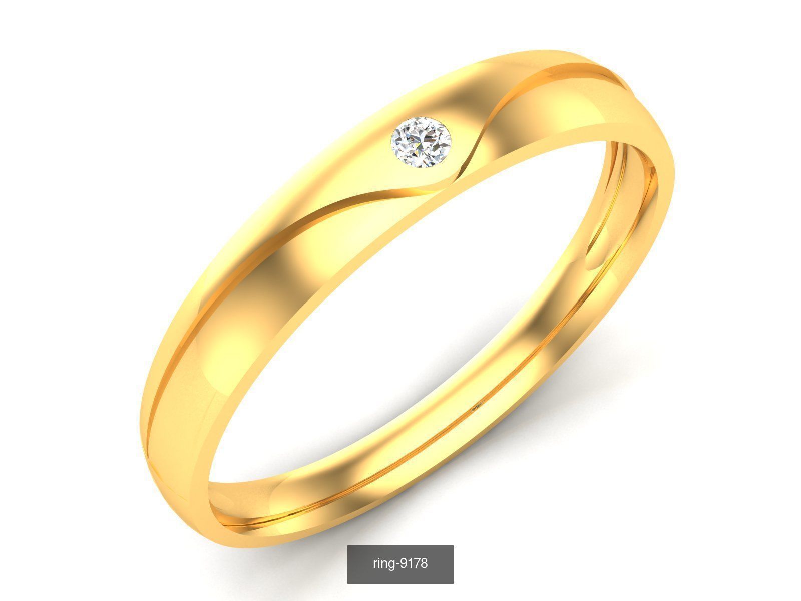 207 BAND RING 3D Model Collection_38