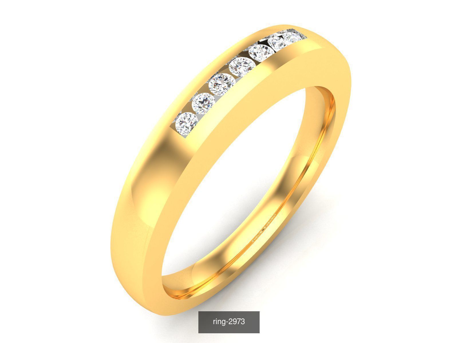 207 BAND RING 3D Model Collection_116