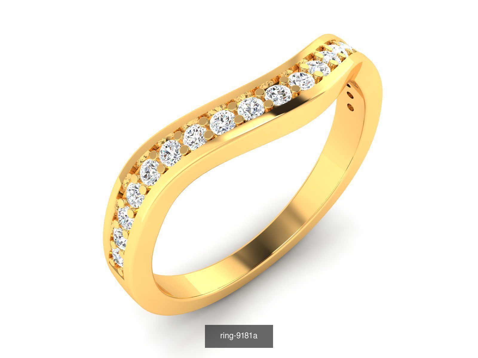 207 BAND RING 3D Model Collection_36