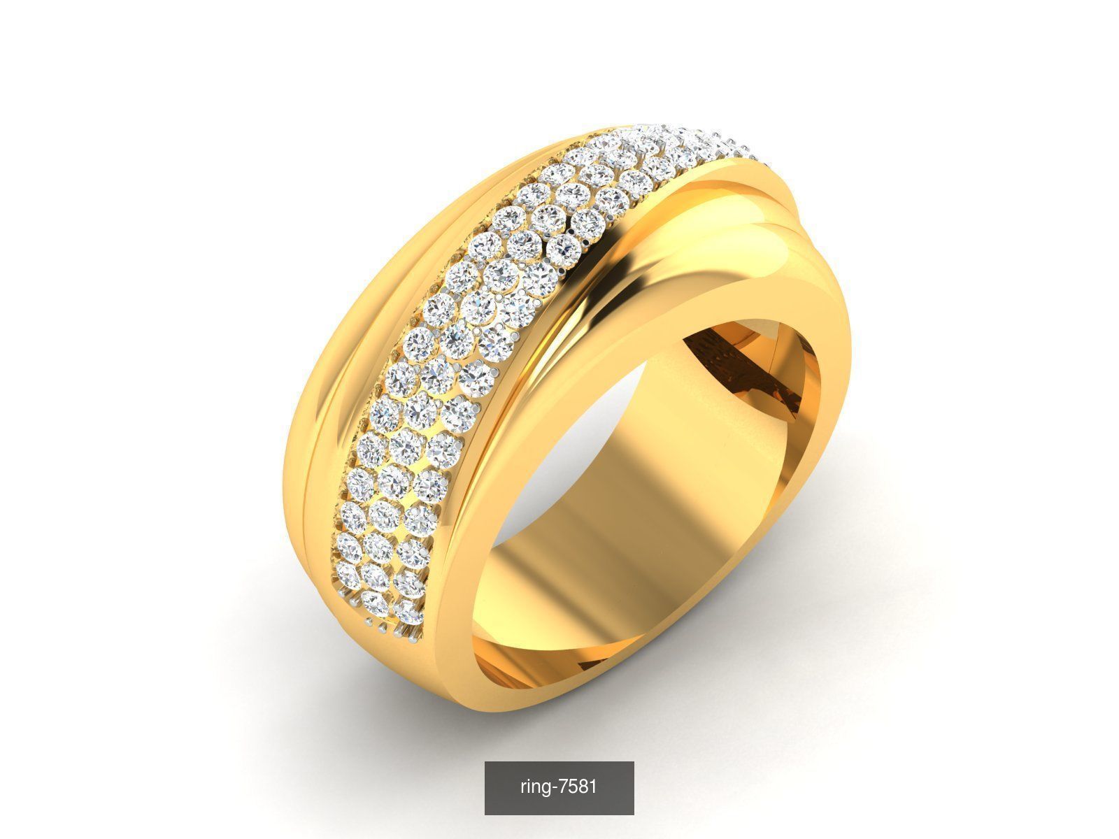 207 BAND RING 3D Model Collection_177