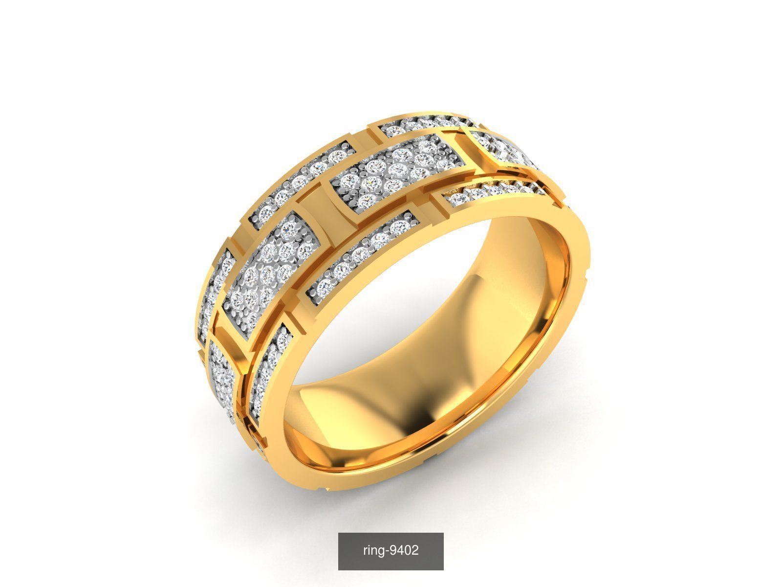 207 BAND RING 3D Model Collection_24