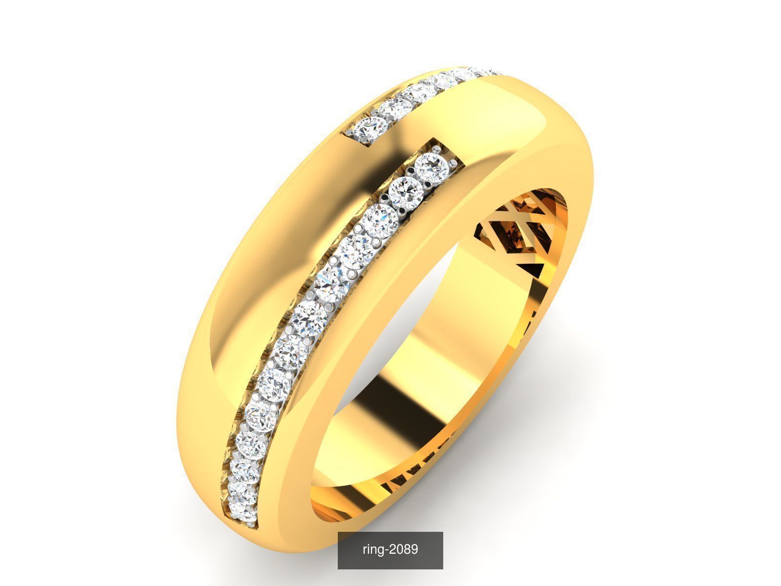 207 BAND RING 3D Model Collection_81