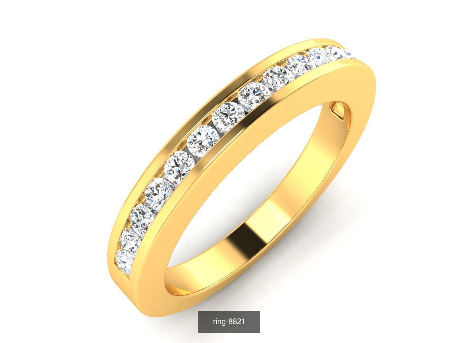 207 BAND RING 3D Model Collection_192