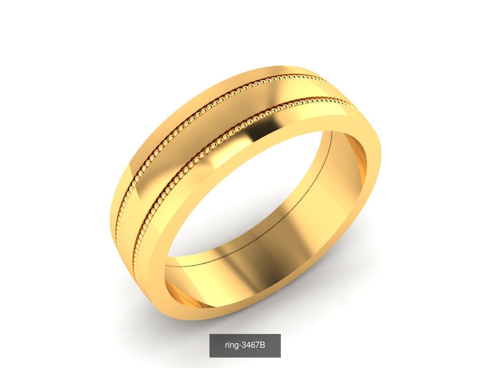 207 BAND RING 3D Model Collection_156