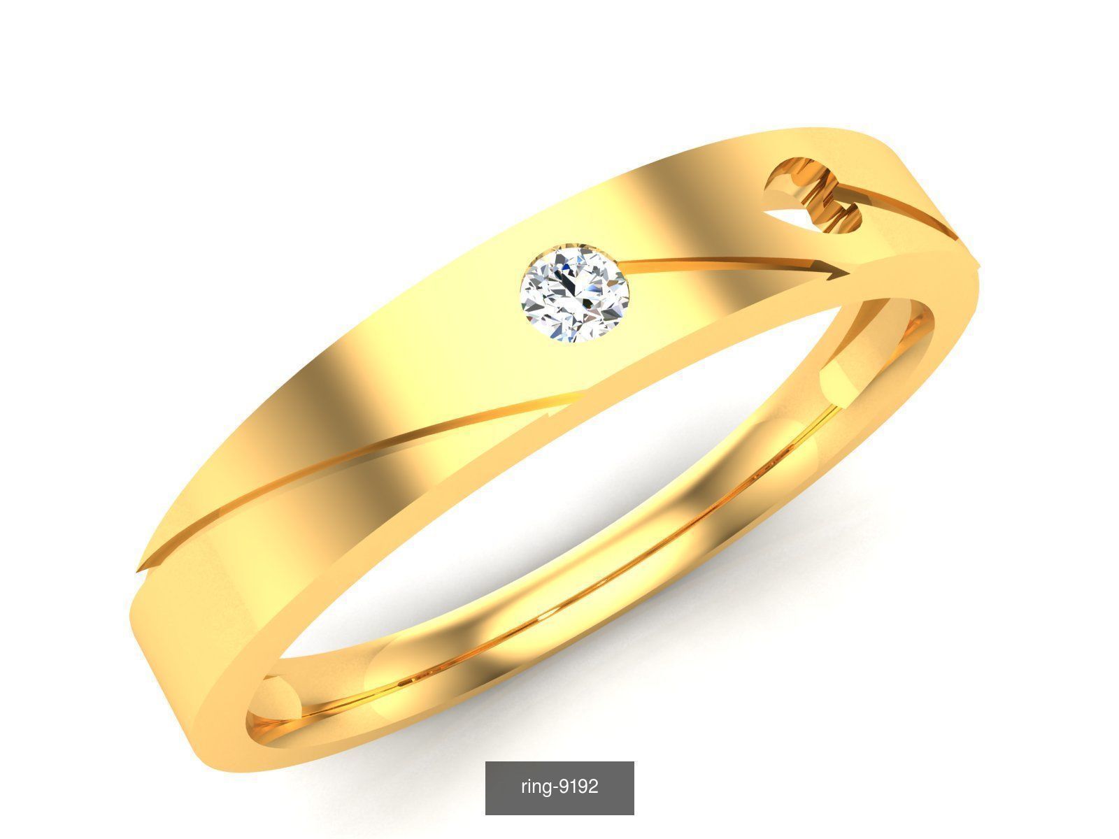 207 BAND RING 3D Model Collection_33