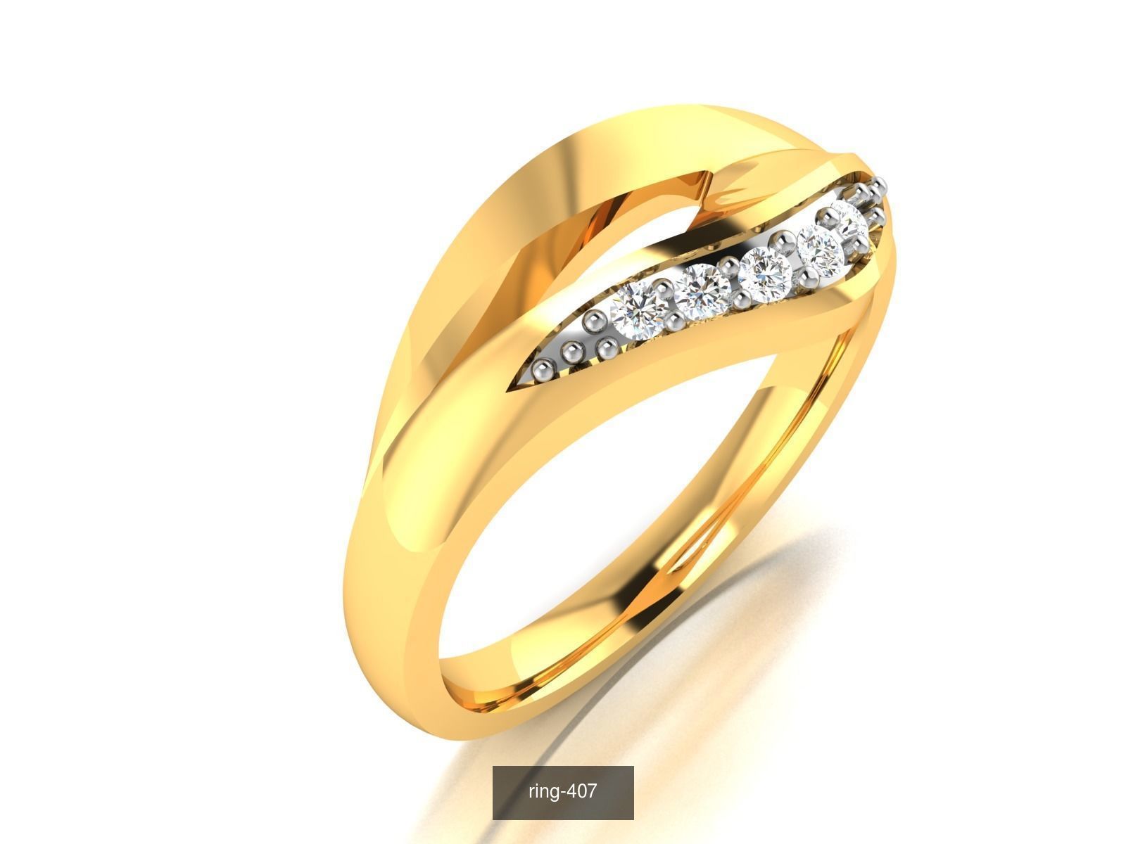 207 BAND RING 3D Model Collection_67