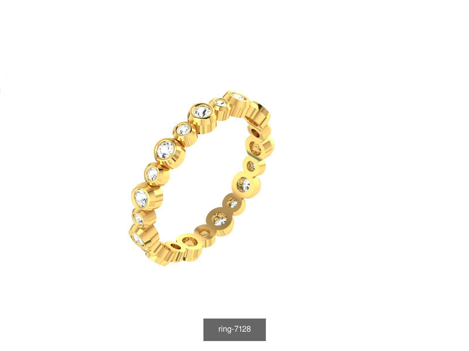 207 BAND RING 3D Model Collection_190