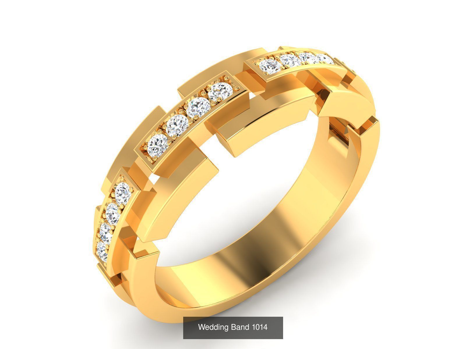 207 BAND RING 3D Model Collection_107