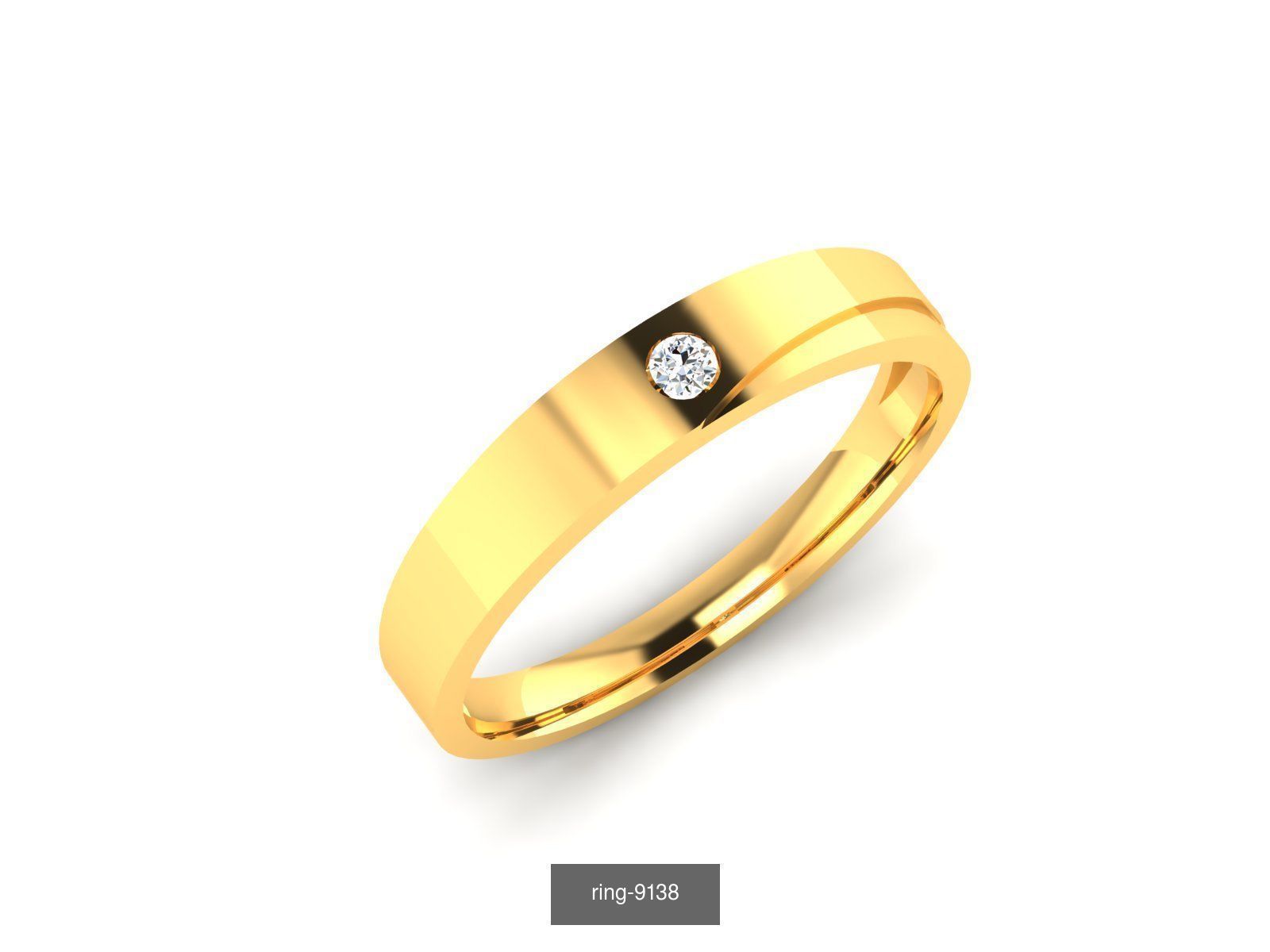 207 BAND RING 3D Model Collection_46