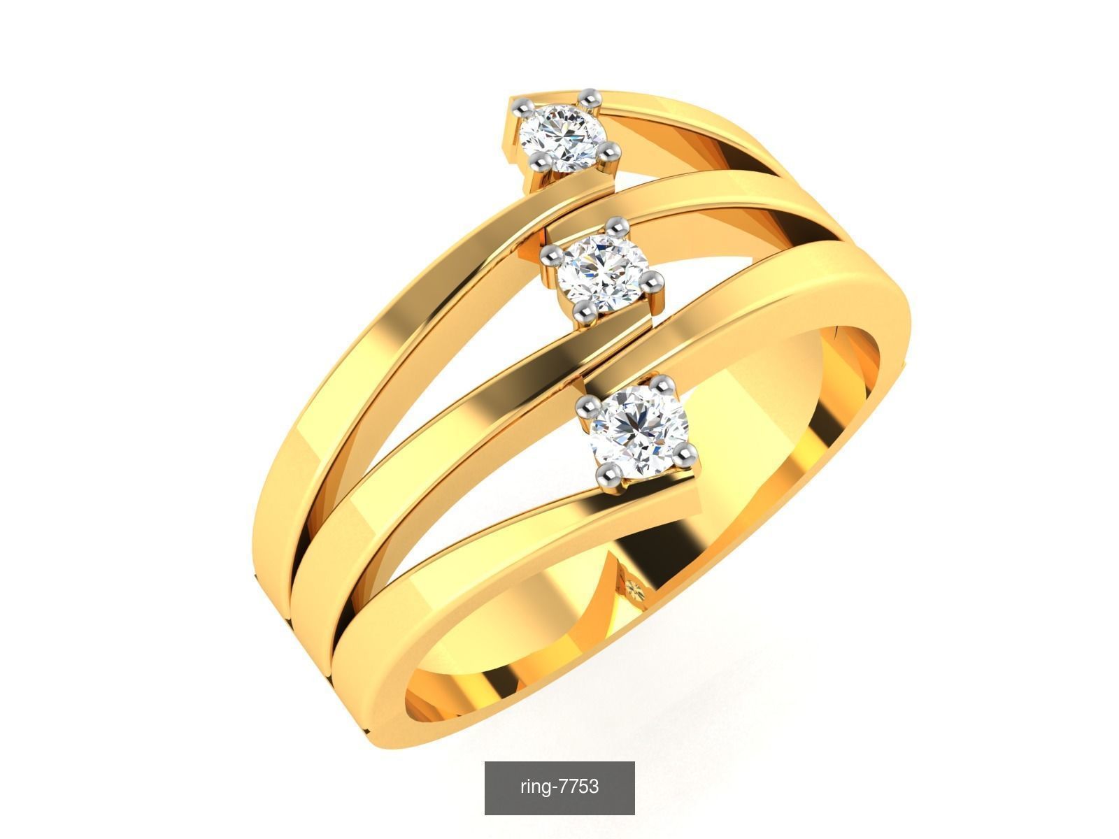 207 BAND RING 3D Model Collection_173