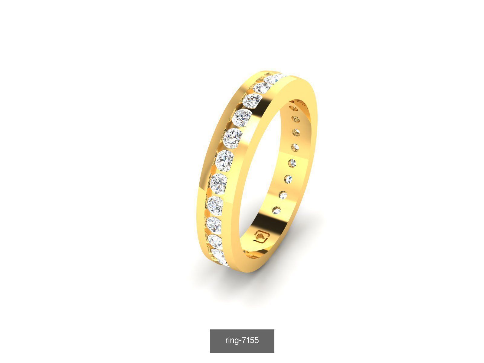 207 BAND RING 3D Model Collection_189