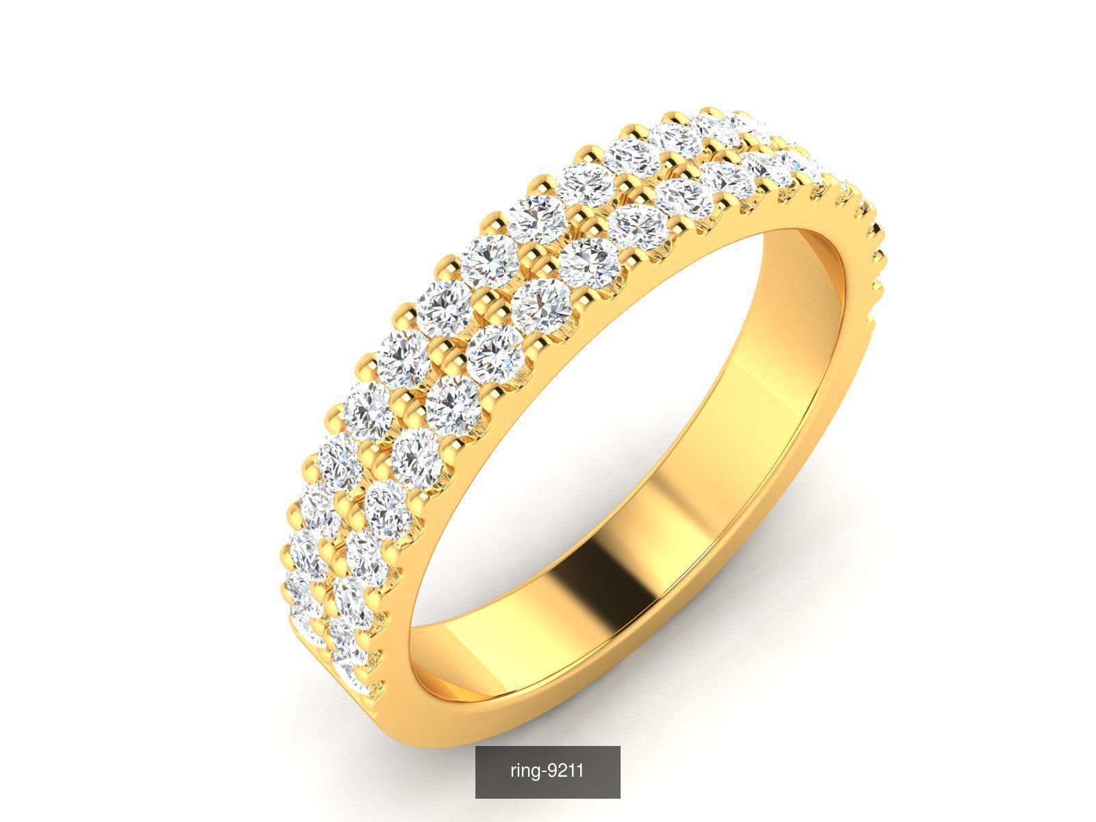 207 BAND RING 3D Model Collection_29