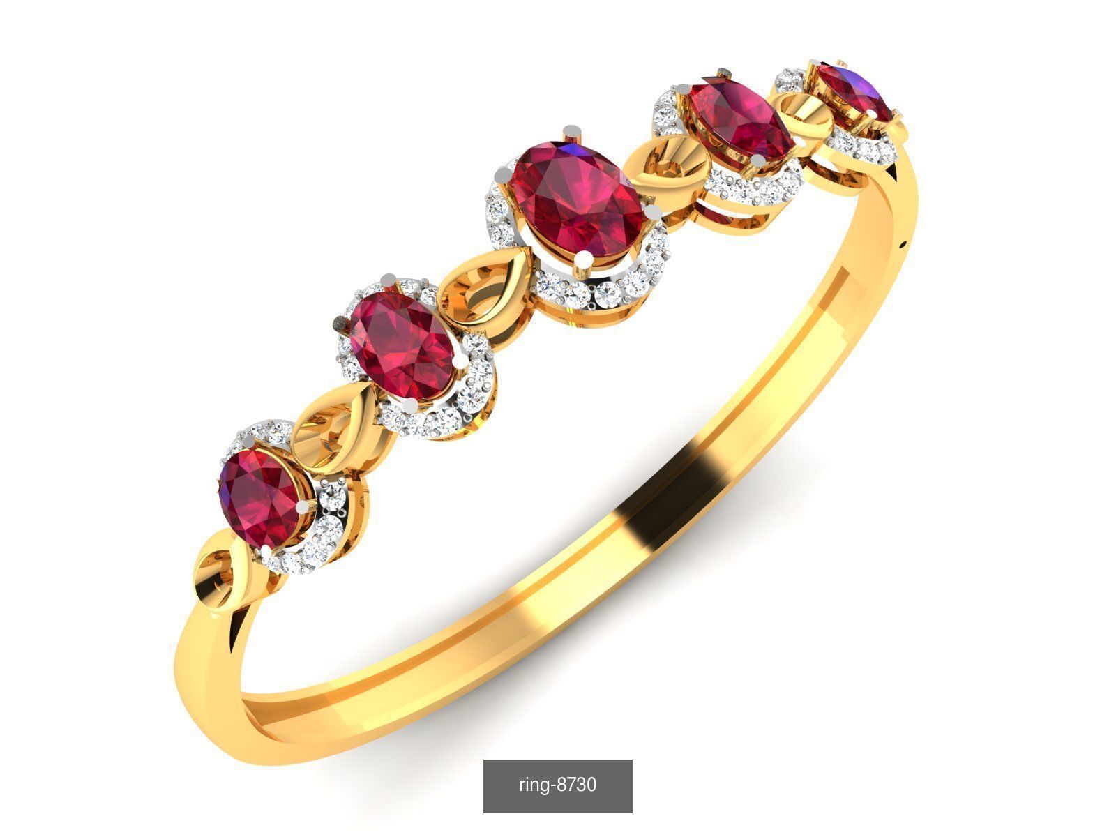 207 BAND RING 3D Model Collection_196