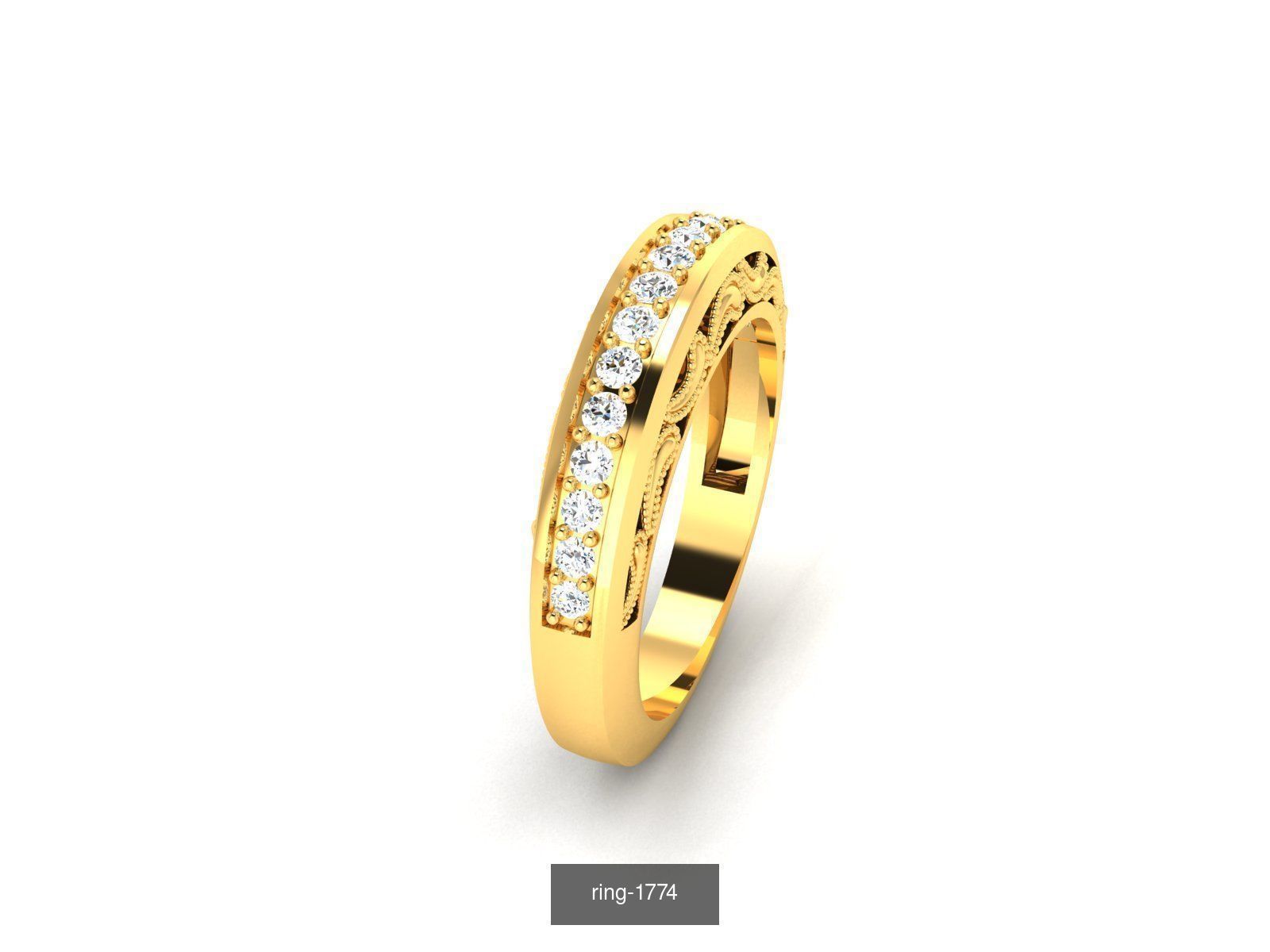 207 BAND RING 3D Model Collection_92