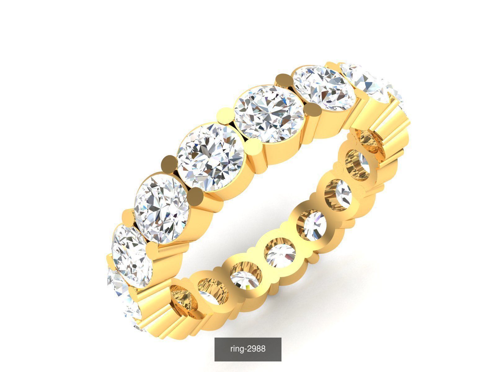 207 BAND RING 3D Model Collection_115