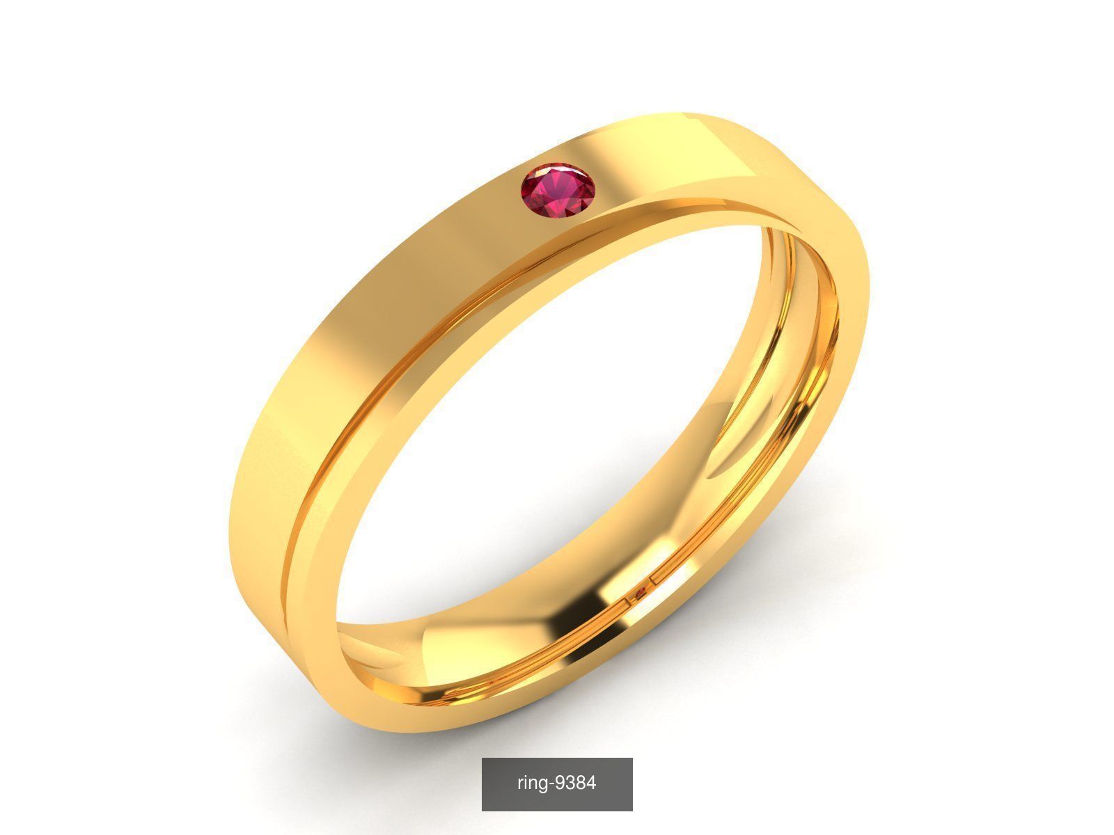 207 BAND RING 3D Model Collection_17