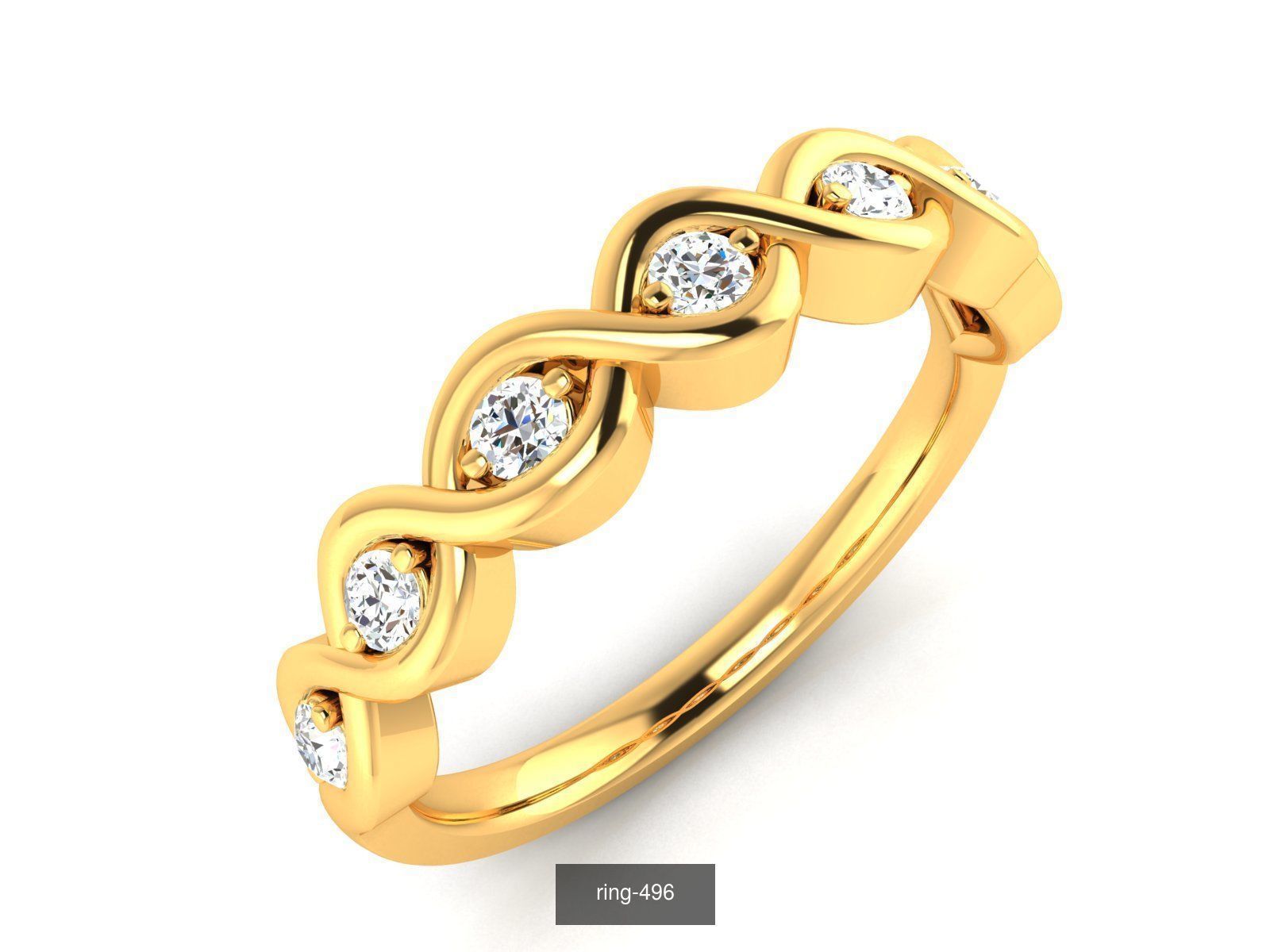 207 BAND RING 3D Model Collection_62
