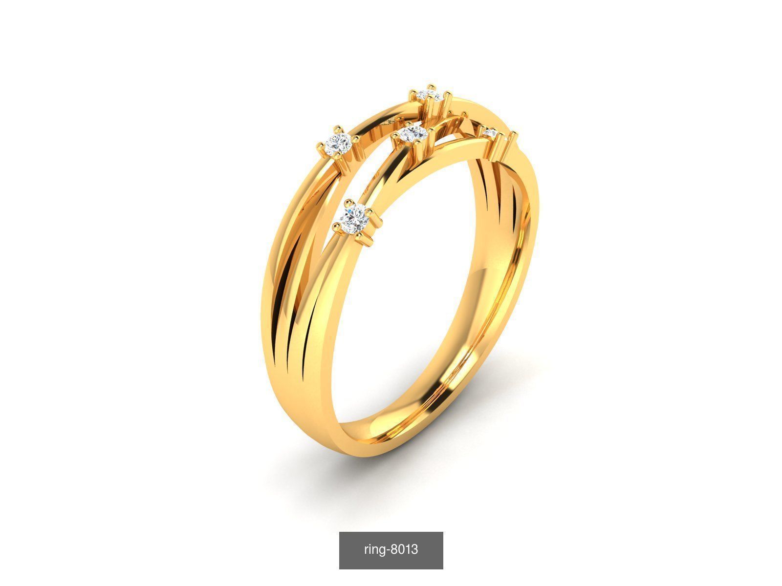 207 BAND RING 3D Model Collection_166