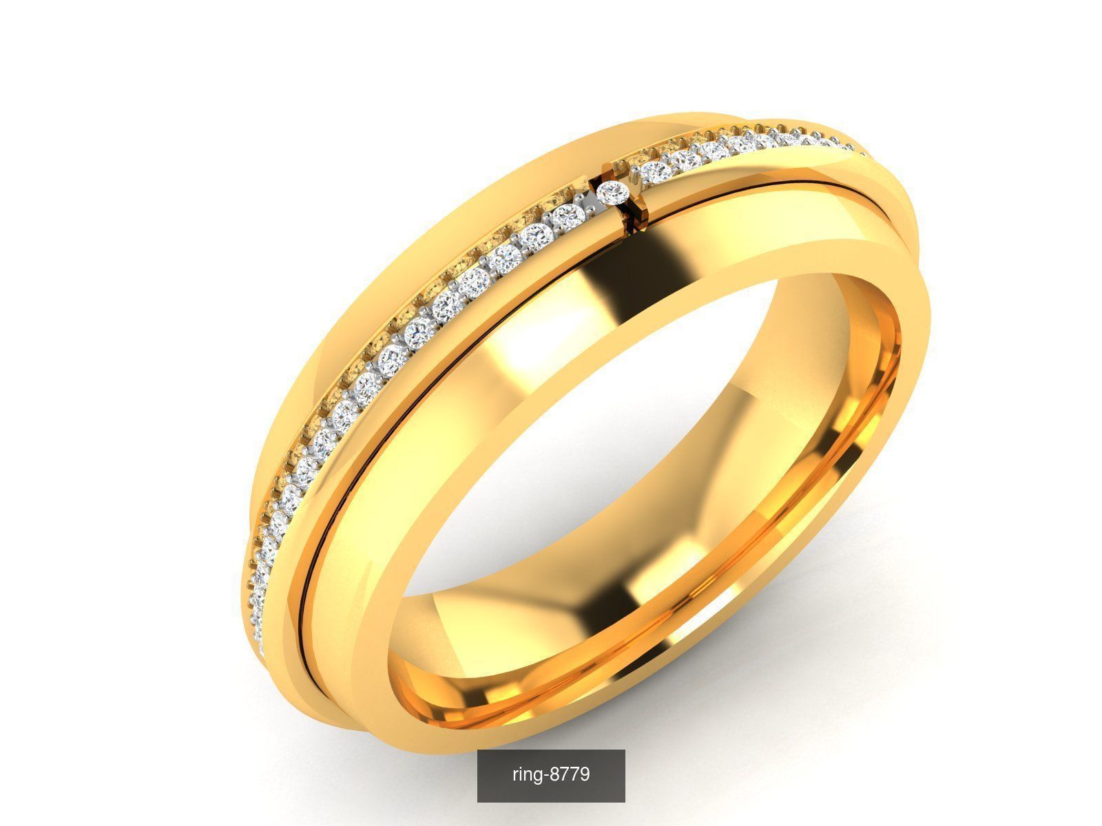 207 BAND RING 3D Model Collection_194