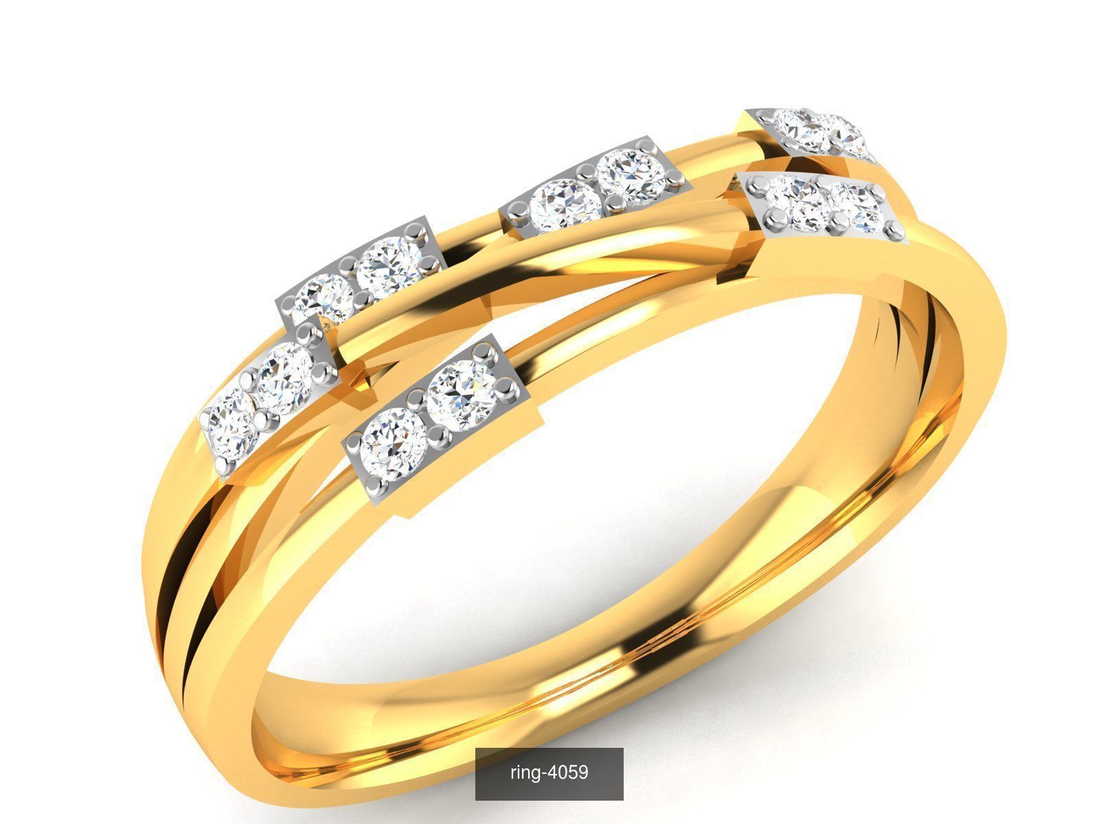 207 BAND RING 3D Model Collection_151