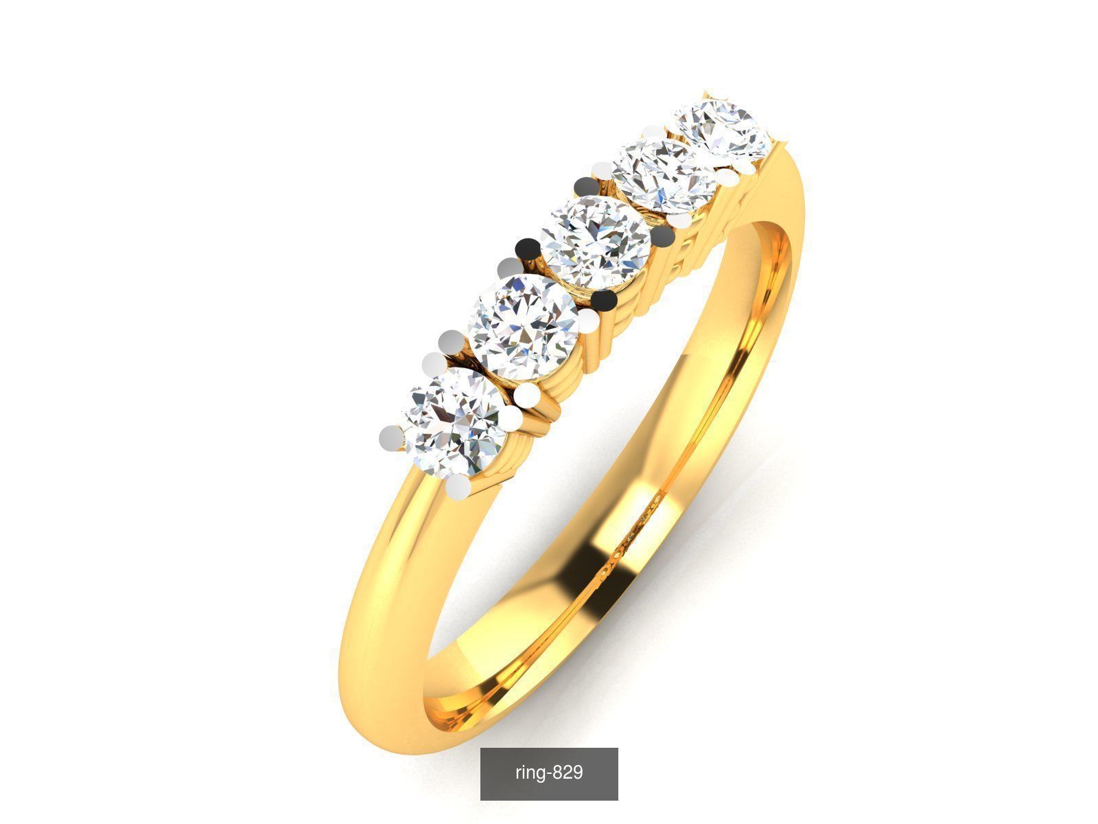 207 BAND RING 3D Model Collection_51