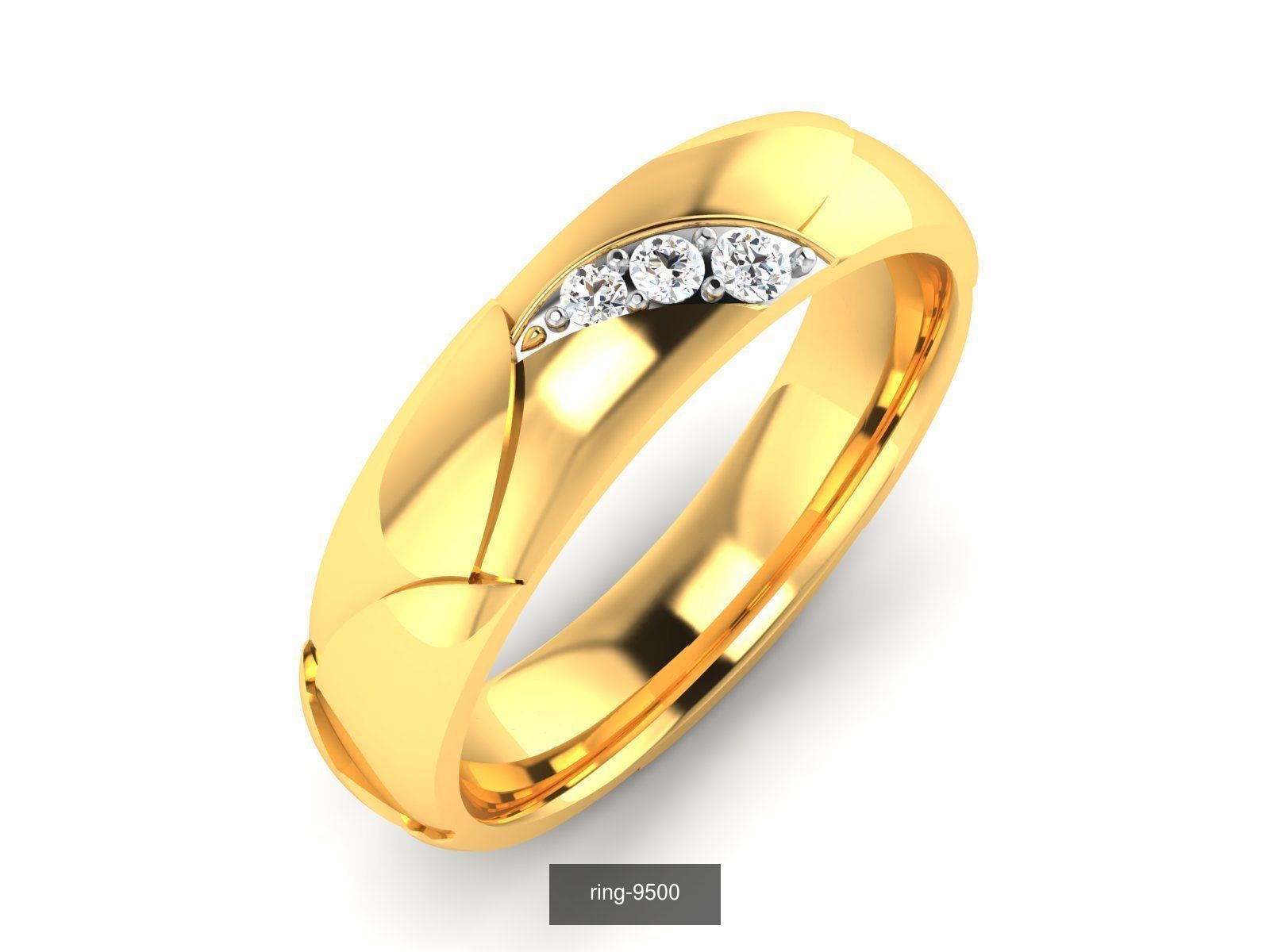 207 BAND RING 3D Model Collection_21