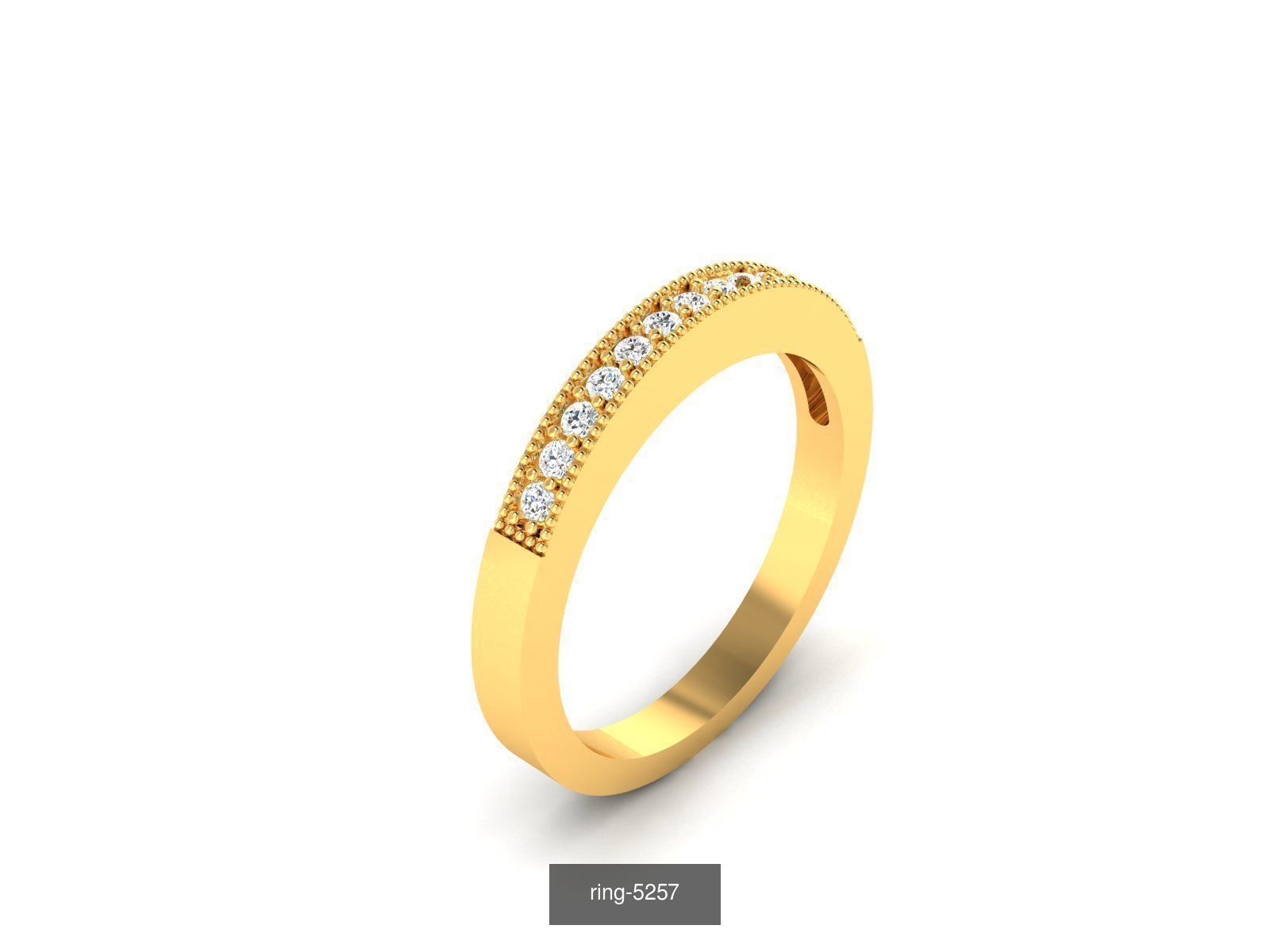 207 BAND RING 3D Model Collection_142