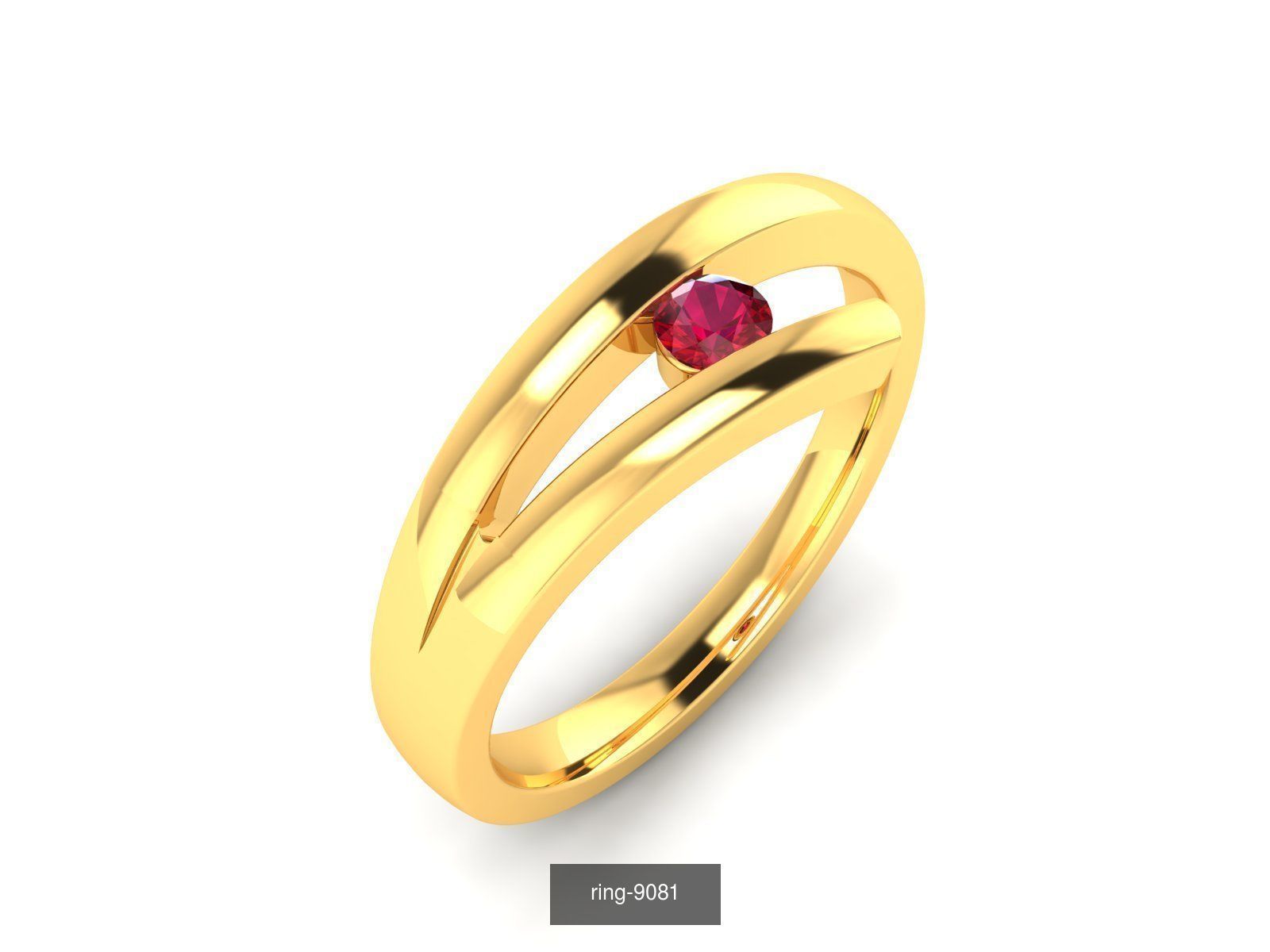 207 BAND RING 3D Model Collection_47