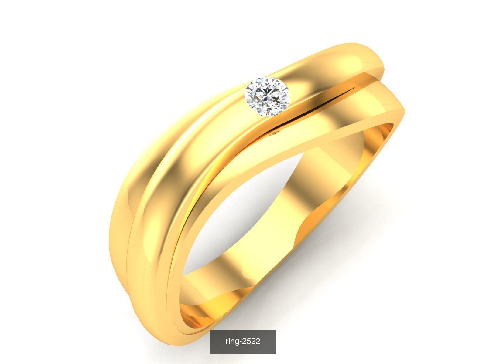 207 BAND RING 3D Model Collection_126