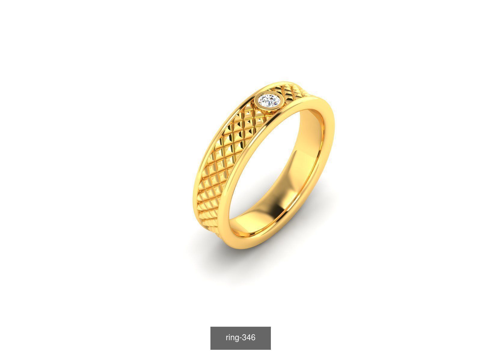 207 BAND RING 3D Model Collection_71