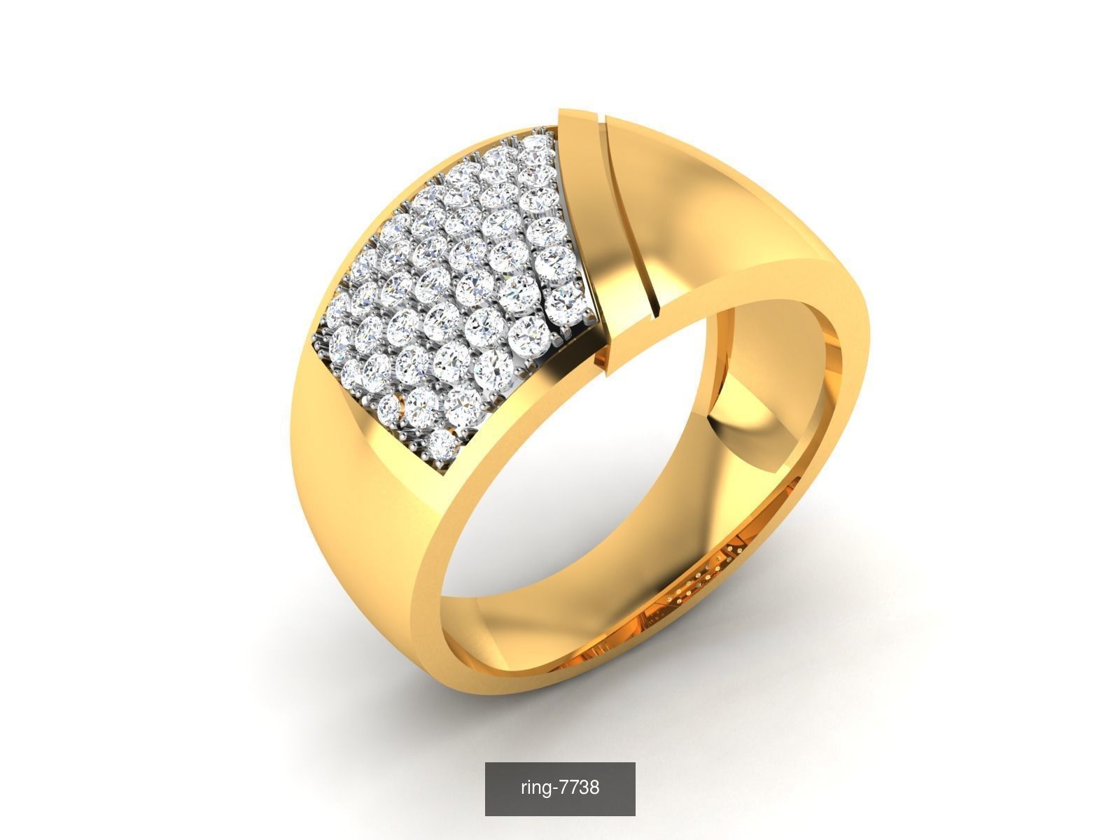 207 BAND RING 3D Model Collection_174