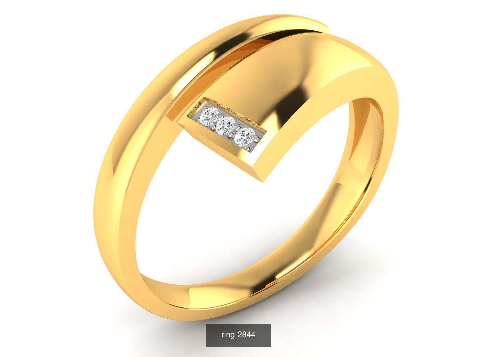 207 BAND RING 3D Model Collection_120