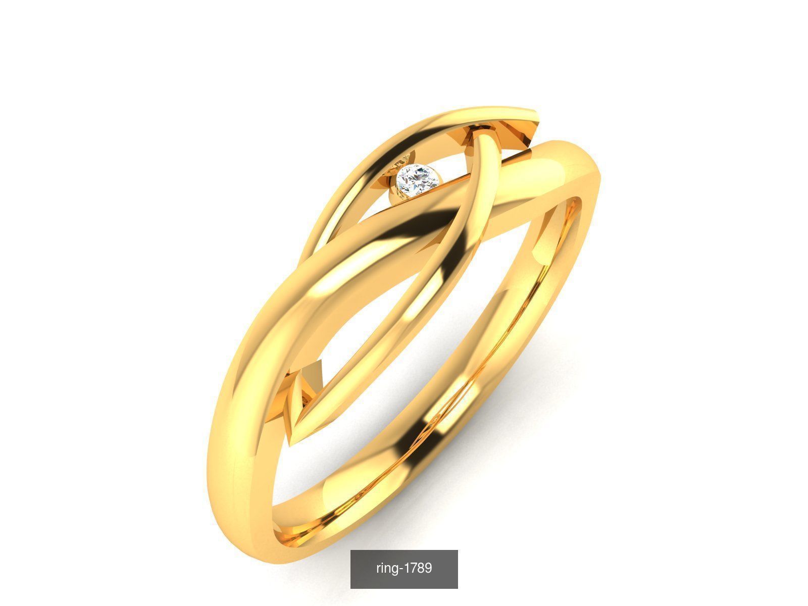 207 BAND RING 3D Model Collection_90