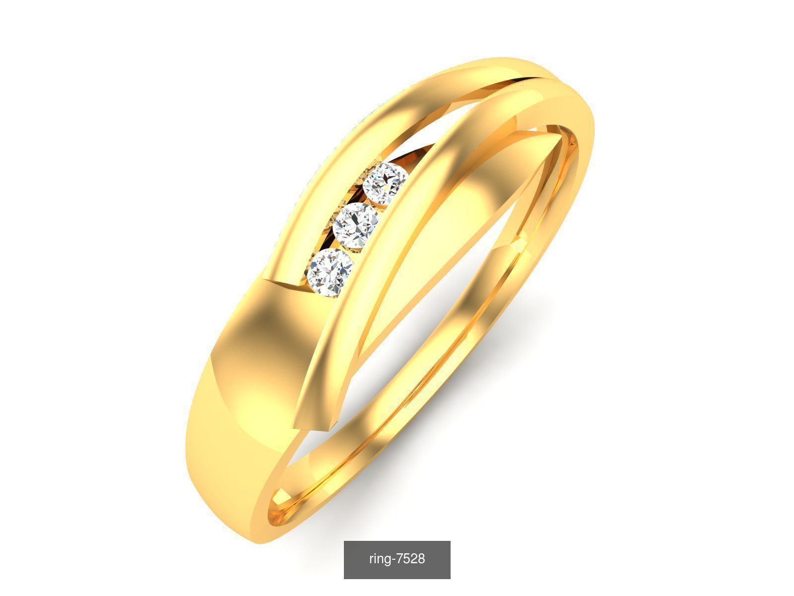 207 BAND RING 3D Model Collection_179